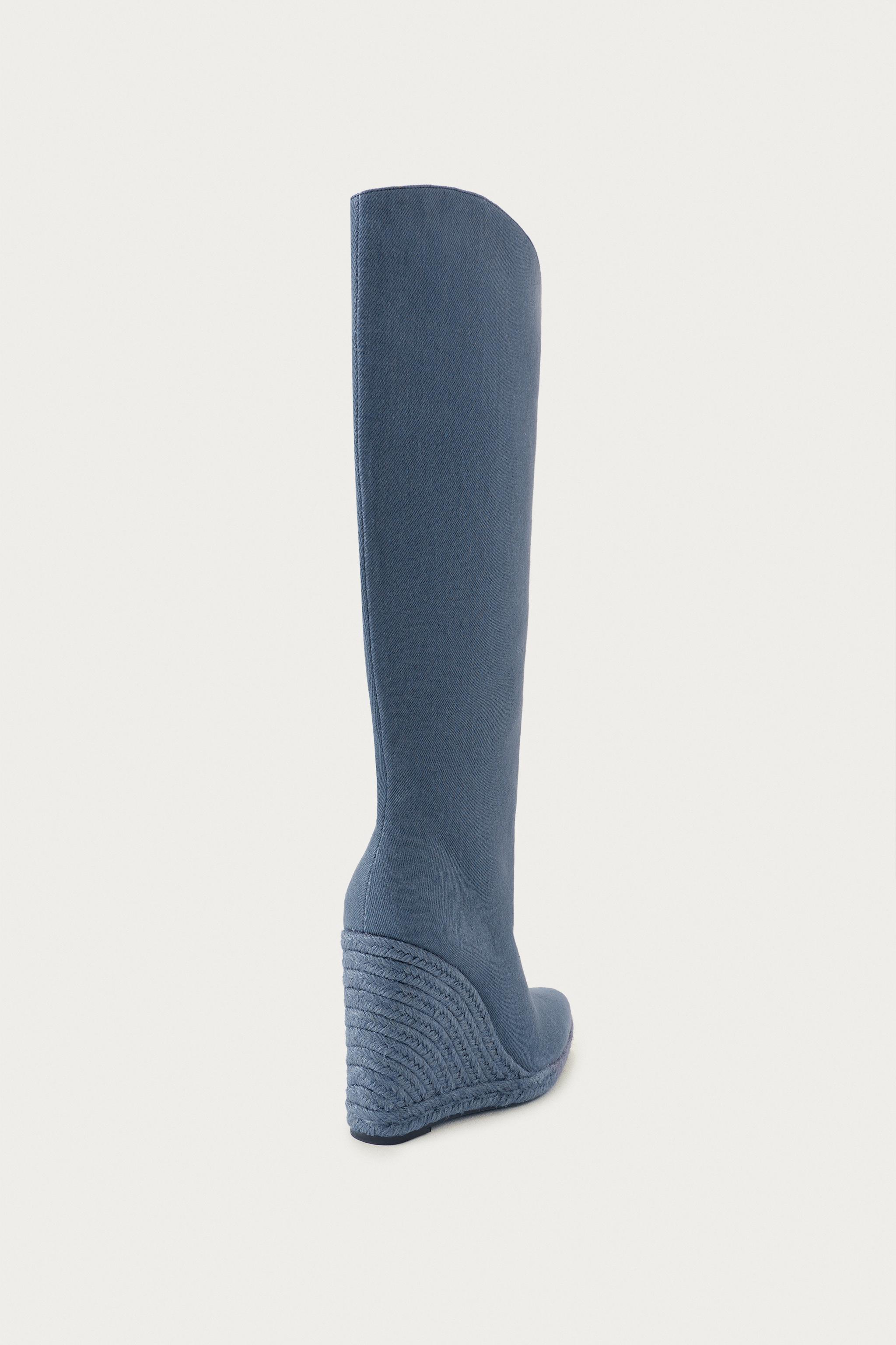 MARISA BERENSON X ZARA WEDGE BOOTS